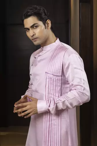 Blushing bloom kurta set