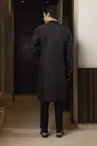 Silver siren kurta set