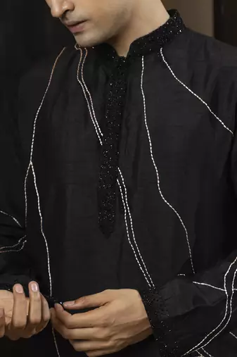 Silver siren kurta set