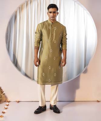 Celadon grace kurta set 1