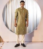 Celadon grace kurta set