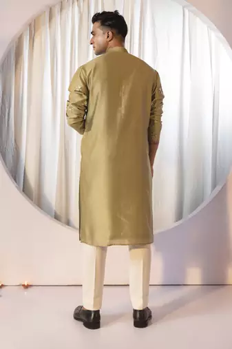Celadon grace kurta set