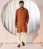 Cinnamon charm kurta set