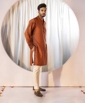 Cinnamon charm kurta set 2