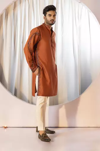 Cinnamon charm kurta set