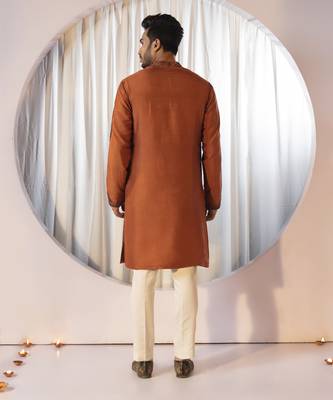 Cinnamon charm kurta set 3