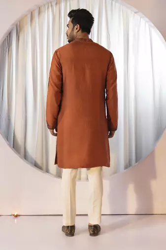 Cinnamon charm kurta set