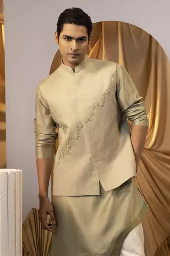 Verdant veil nehru set