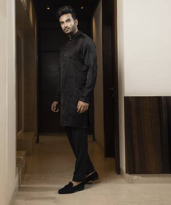 Dark aurora kurta set 2