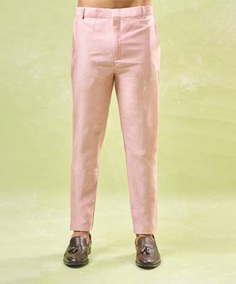 Mauve pink embroidered indo-western set 4