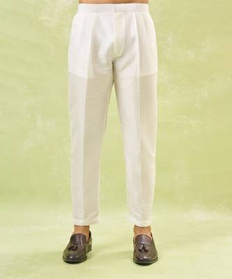 Multi coloured embossed kurta-jacket set 4
