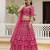 Pink Satin Thread and Sequin Work Lehenga Choli