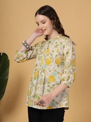 cream pure cotton top 2