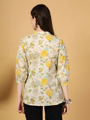 cream pure cotton top 3