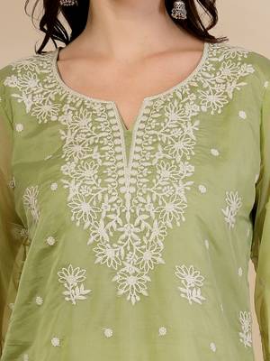 green organza top 4