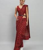 Bandhani printed bandhani saree