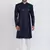 Navy designer indo western set for men