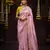Onion Pink Pure Banarasi Kanjivaram Heavy Work Border Designer Saree
