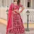 pink embroidered jacquard lehenga set choli with dupatta
