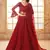 red embroidered net lehenga set choli with dupatta with dupatta