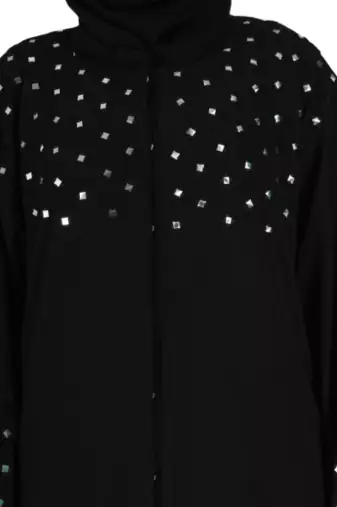 Saida Nida Dubai Black Abaya
