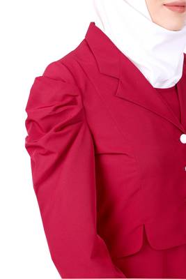 Removable Coat Abaya With Sleeveless Dress 8