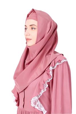 Fancy Nursing Friendly Soft Rayon Abaya 4