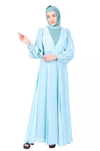 Nida & Georgette Relaxed Fit Abaya