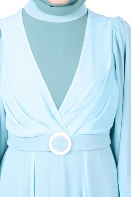 Nida & Georgette Relaxed Fit Abaya 7