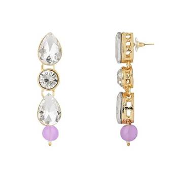 traditional pearl & stone necklace jewellery set  3