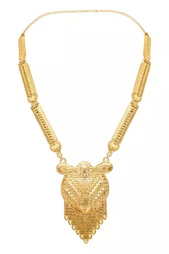 traditional long necklace jewellery set 