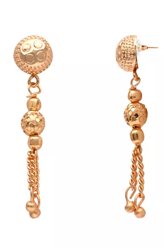 ethnic long chain necklace set 