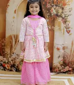 Kid1 anmol kurti sharara set