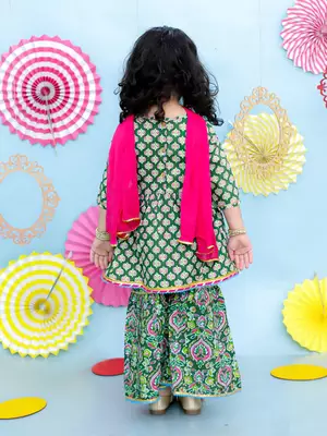buti-jaal kurti sharara set 2