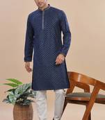 Arruga sylish sequins embroidery rayon kurta pajama