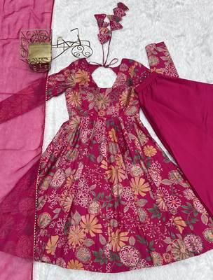 Festive Bloom Kediyakurta Palazzo Set - Effortless Elegance!  7