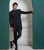 Obsidian glimmer bandhgala