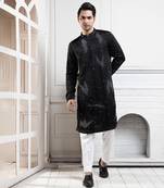 Onyx embroidered kurta set ensemble