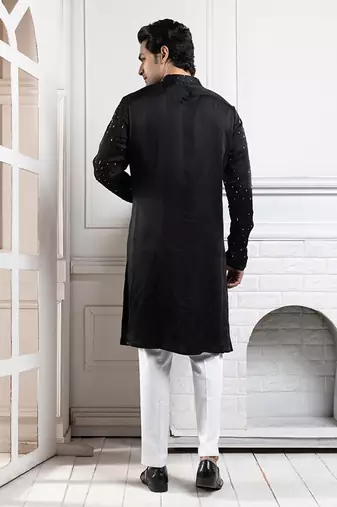 Onyx embroidered kurta set ensemble