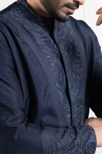 Deep sapphire kurta set
