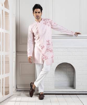 Cherry blossom aura kurta set 1