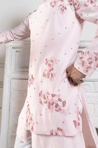 Cherry blossom aura kurta set