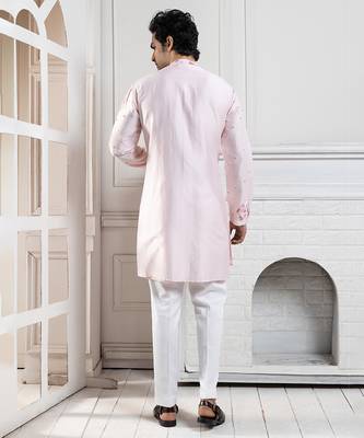 Cherry blossom aura kurta set 3