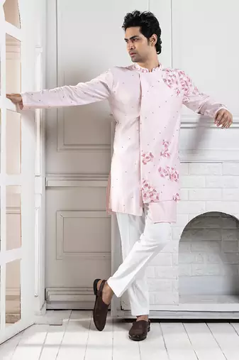 Cherry blossom aura kurta set