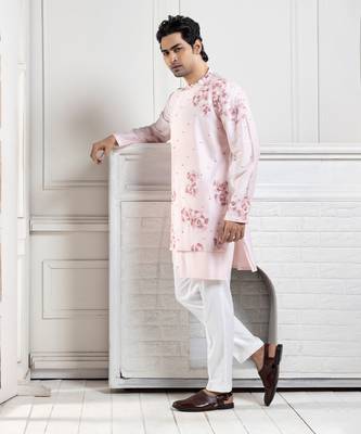 Cherry blossom aura kurta set 5