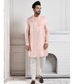 Peach blossom kurta set