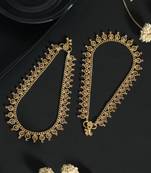 Gold color anklets