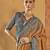 poly viscose art silk paisley print banarasi saree