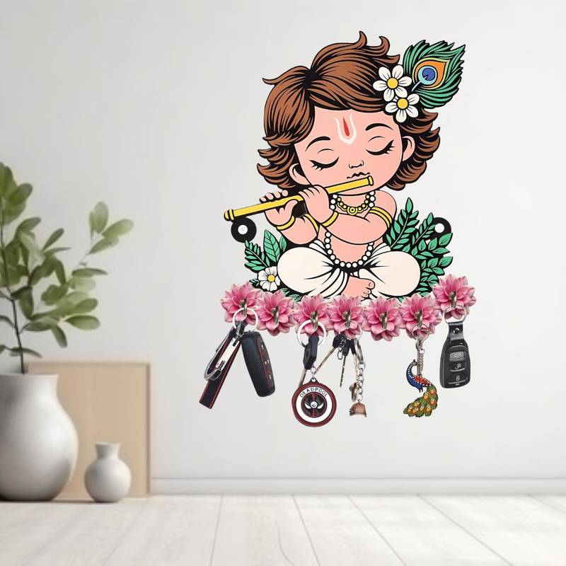 Wooden Key Holder for Home/Office Decor/Key Hanger for Wall Decor