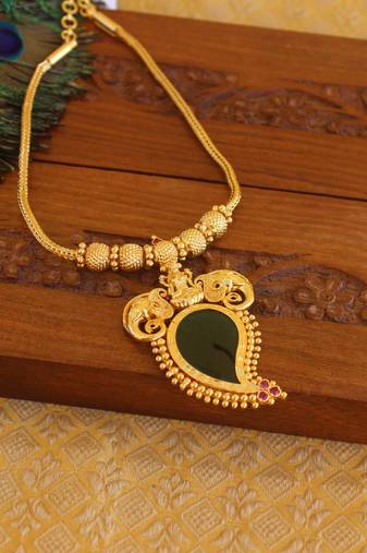 Lakshmi temple palakka necklace